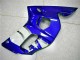 Blau Weiß 1998-2002 Yamaha YZF R6 Motorrad Verkleidung