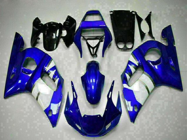 Blau Weiß 1998-2002 Yamaha YZF R6 Motorrad Verkleidung