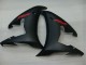 Glänzendes Schwarz Matt Schwarz Rot Aufkleber 2003-2004 Yamaha YZF R6 Motorrad Verkleidung