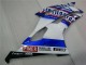 Weiß Blau Rot Sterilgarda Volvo Fimer Yamalube 2008-2016 Yamaha YZF R6 Motorrad Verkleidung