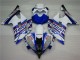 Weiß Blau Rot Sterilgarda Volvo Fimer Yamalube 2008-2016 Yamaha YZF R6 Motorrad Verkleidung