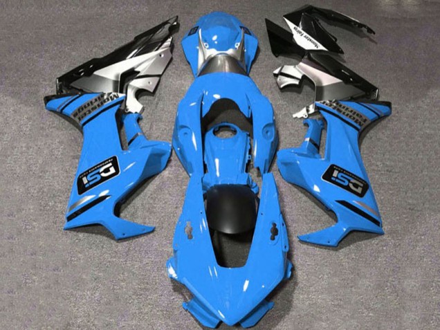 Honda CBR1000RR Motorrad Verkleidung 2017-2023 - Blau Weiss Silber Glanzendes Schwarz DSI