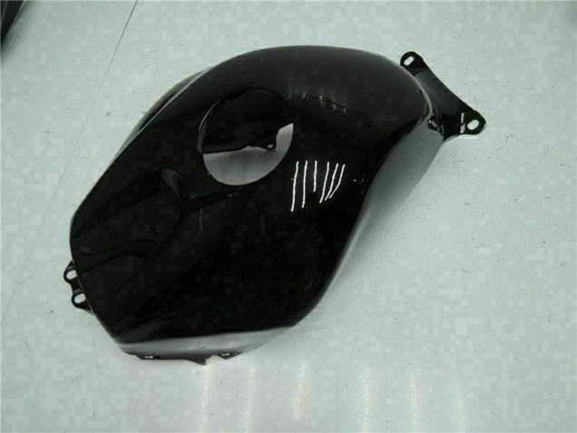 Glänzendes Schwarz Weiß West Mobil 2003-2004 Honda CBR600RR Motorrad Verkleidung