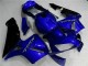 Blau Glänzendes Schwarz 2003-2004 Honda CBR600RR Motorrad Verkleidung Kit