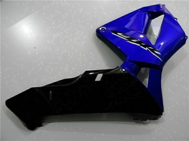 Blau Glänzendes Schwarz 2003-2004 Honda CBR600RR Motorrad Verkleidung Kit