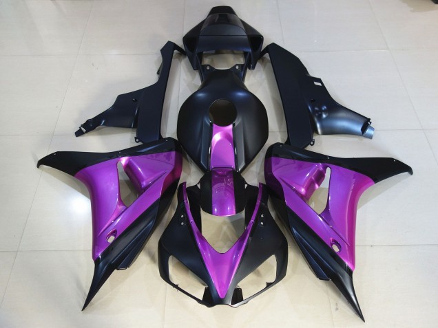 Honda CBR1000RR Motorrad Verkleidung 2006-2007 - Lila Matt Dunkel Blau