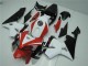 Weiß Rot Schwarz 2005-2006 Honda CBR600RR Motorrad Verkleidung Kit