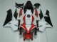 Weiß Rot Schwarz 2005-2006 Honda CBR600RR Motorrad Verkleidung Kit