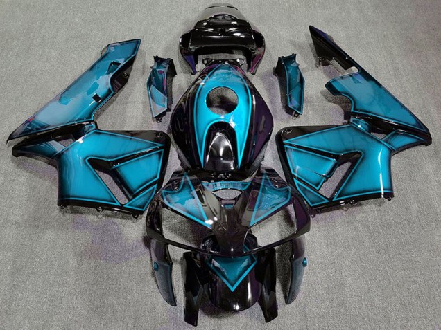 Honda CBR600RR Motorrad Verkleidung 2005-2006 - Dunkel Hellblau