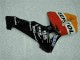 Orange Weiß Rot Schwarz Repsol 2005-2006 Honda CBR600RR Motorrad Verkleidung