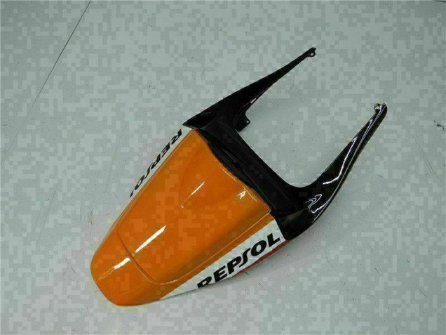 Orange Weiß Rot Schwarz Repsol 2005-2006 Honda CBR600RR Motorrad Verkleidung