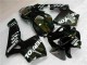 Schwarz Repsol 2005-2006 Honda CBR600RR Motorrad Verkleidung