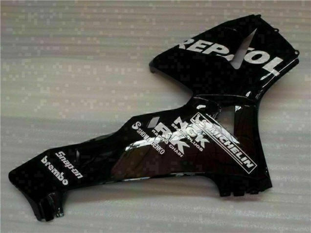 Schwarz Repsol 2005-2006 Honda CBR600RR Motorrad Verkleidung