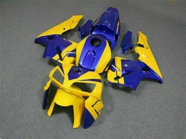 Gelb Blau 2005-2006 Honda CBR600RR Motorrad Verkleidung