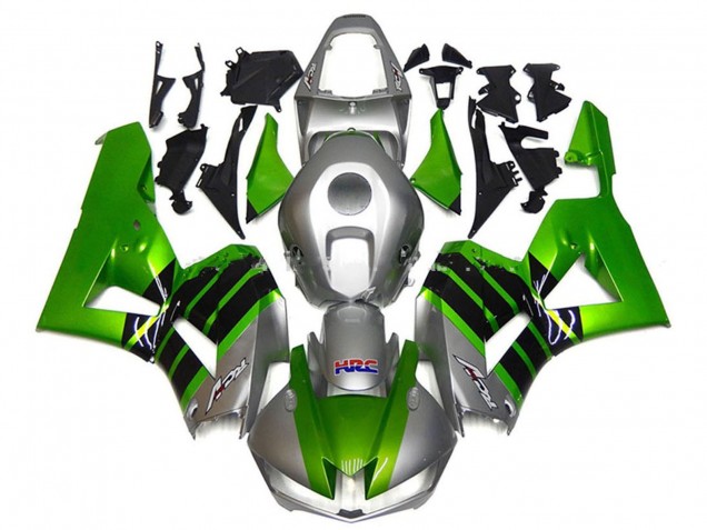 Silber Grün Glänzendes Schwarz HRC 2013-2026 Honda CBR600RR Motorrad Verkleidung