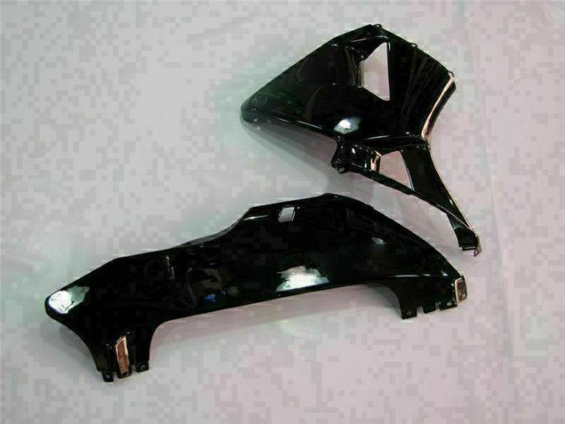 Glänzendes Schwarz Weiß 2005-2006 Honda CBR600RR Motorrad Verkleidung