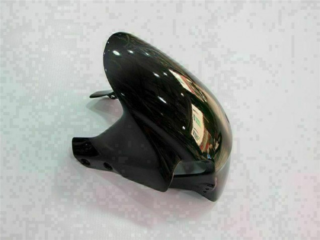 Glänzendes Schwarz Weiß 2005-2006 Honda CBR600RR Motorrad Verkleidung