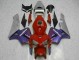 Rot Lila Grau 2005-2006 Honda CBR600RR Motorrad Verkleidung