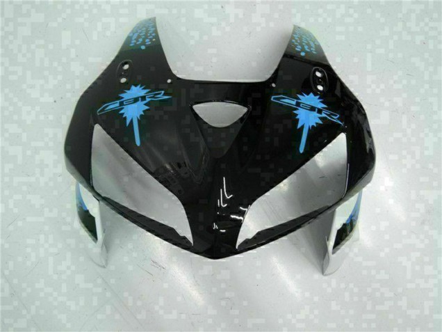Weiß Schwarz Grün 2005-2006 Honda CBR600RR Motorrad Verkleidung
