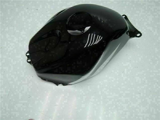 Glänzendes Schwarz Silber 2005-2006 Honda CBR600RR Motorrad Verkleidung