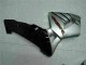 Glänzendes Schwarz Silber 2005-2006 Honda CBR600RR Motorrad Verkleidung