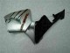 Glänzendes Schwarz Silber 2005-2006 Honda CBR600RR Motorrad Verkleidung