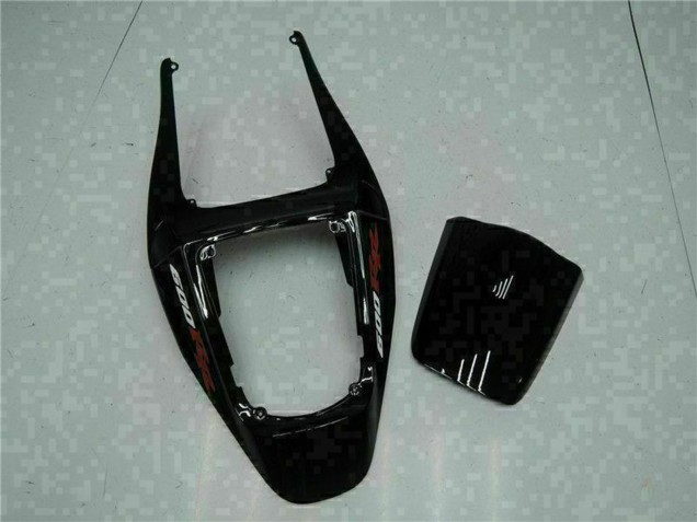 Glänzendes Schwarz Silber 2005-2006 Honda CBR600RR Motorrad Verkleidung