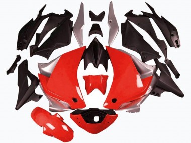 Honda CBR250RR Motorrad Verkleidung 2011-2015 - Silber Rot