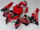 Rot Schwarz 2005-2006 Honda CBR600RR Motorrad Verkleidungen Kit