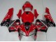 Rot Schwarz 2005-2006 Honda CBR600RR Motorrad Verkleidungen Kit