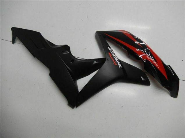 Rot Matt Schwarz mit Aufkleber 2007-2008 Honda CBR600RR Motorrad Verkleidung