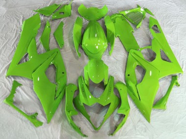 Suzuki GSXR 1000 Motorrad Verkleidung 2005-2006 - Glanzendes Grun