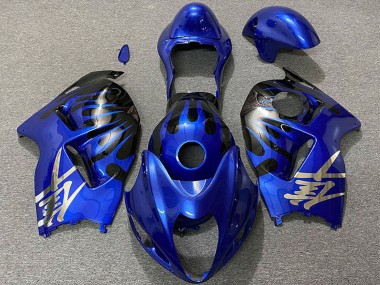 Suzuki GSXR 1300 Motorrad Verkleidung 1996-2007 - Dunkel Blau und Schwarz