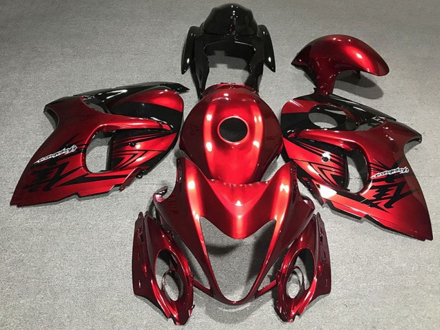 Suzuki GSXR 1300 Motorrad Verkleidung 2008-2020 - Dunkel Rot