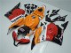Orange Weiß Rot Glänzendes Schwarz Repsol 2009-2012 Honda CBR600RR Komplette Abs Verkleidung Kit