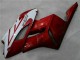 Weiß Rot Schwarz 2004-2005 Honda CBR1000RR Motorrad Verkleidung