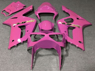 Kawasaki ZX6R Motorrad Verkleidung 2003-2004 - Rosa