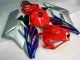 Silber Rot Blau Schwarz Streifen 2004-2005 Honda CBR1000RR Motorrad Verkleidung