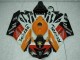 Orange Weiß Rot Schwarz Repsol 2004-2005 Honda CBR1000RR Motorrad Verkleidung