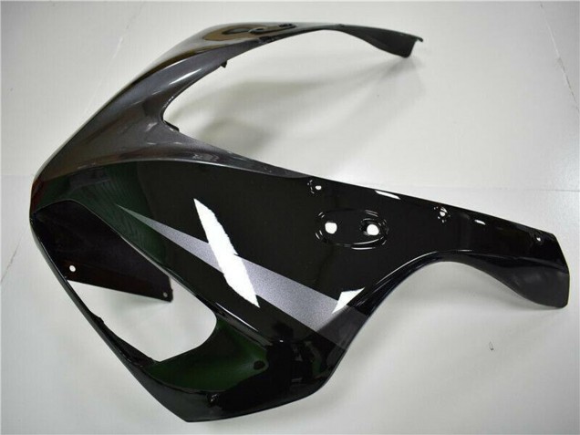 Glänzendes Schwarz Grau 2004-2005 Honda CBR1000RR Motorrad Verkleidung