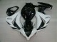 Weiß Glänzendes Schwarz 2008-2011 Honda CBR1000RR Motorrad Verkleidungen Kit
