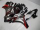 Grau Rot Glänzendes Schwarz 2008-2011 Honda CBR1000RR Motorrad Verkleidung