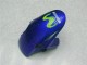 Blau Gelb Grün MoviStar Castrol 2008-2011 Honda CBR1000RR Motorrad Verkleidung