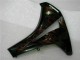 Glänzendes Schwarz Rot Flamme 2008-2011 Honda CBR1000RR Motorrad Verkleidung Kit