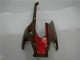 Glänzendes Schwarz Rot Flamme 2008-2011 Honda CBR1000RR Motorrad Verkleidung Kit