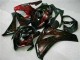 Glänzendes Schwarz Rot Flamme 2008-2011 Honda CBR1000RR Motorrad Verkleidung Kit