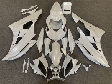 Yamaha R6 Motorrad Verkleidung 2006-2007 - Perl Weiss