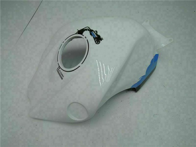 Weiß Blau Glänzendes Schwarz 2008-2011 Honda CBR1000RR Motorrad Verkleidung