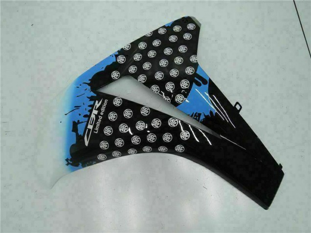 Weiß Blau Glänzendes Schwarz 2008-2011 Honda CBR1000RR Motorrad Verkleidung