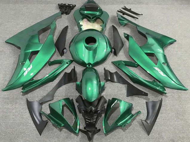 Yamaha R6 Motorrad Verkleidung 2008-2016 - Grun